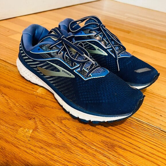 Brooks Women's Ghost 12 Running Shoes Navy/Stellar/White, Size 11 - Picture 14 of 16